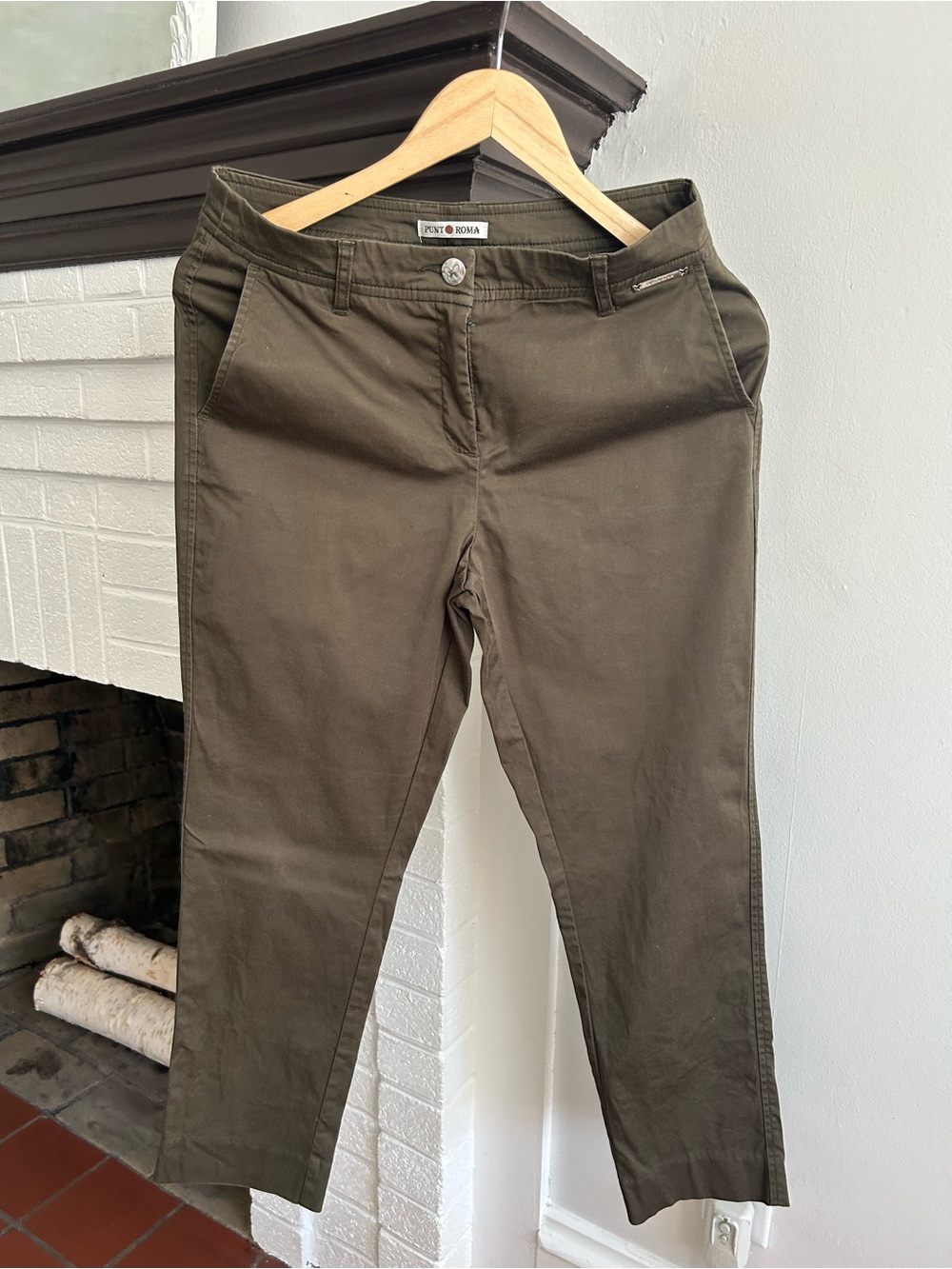 Punt Roma Olive Chinos